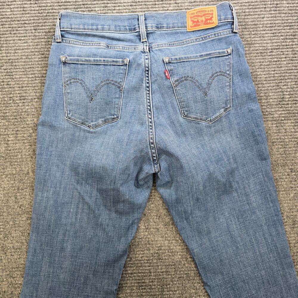 Levi’s Curvy Bootcut Jeans Womens 30x32 Blue Stretch - Picture 5 of 9